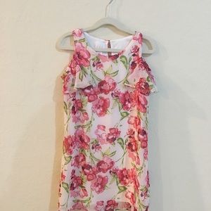 Bundle of 2 CRB Floral Dresses- EUC Size 10